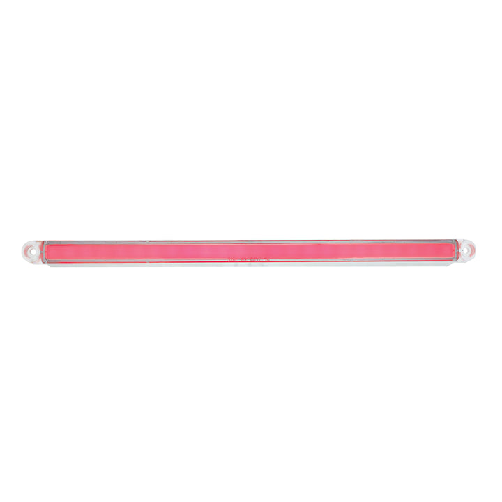 24 LED Dual Function 12" GloLight Bar (Stop, Turn &amp; Tail) - Red LED/Clear Lens (Bulk)
