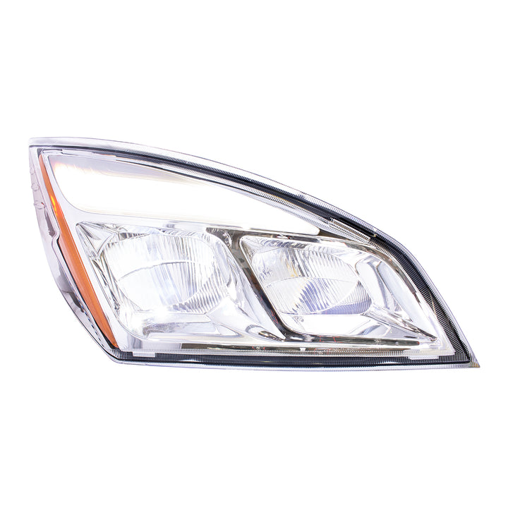 Chrome LED Headlight For 2018-2024 Freightliner Cascadia - Passenger