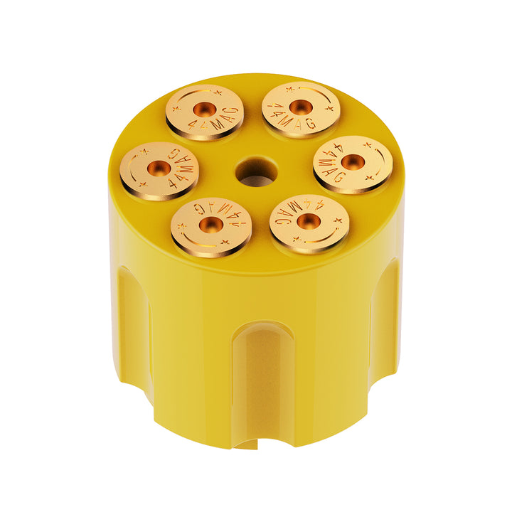Gun Cylinder 9/10 Speed Gearshift Knob - Electric Yellow