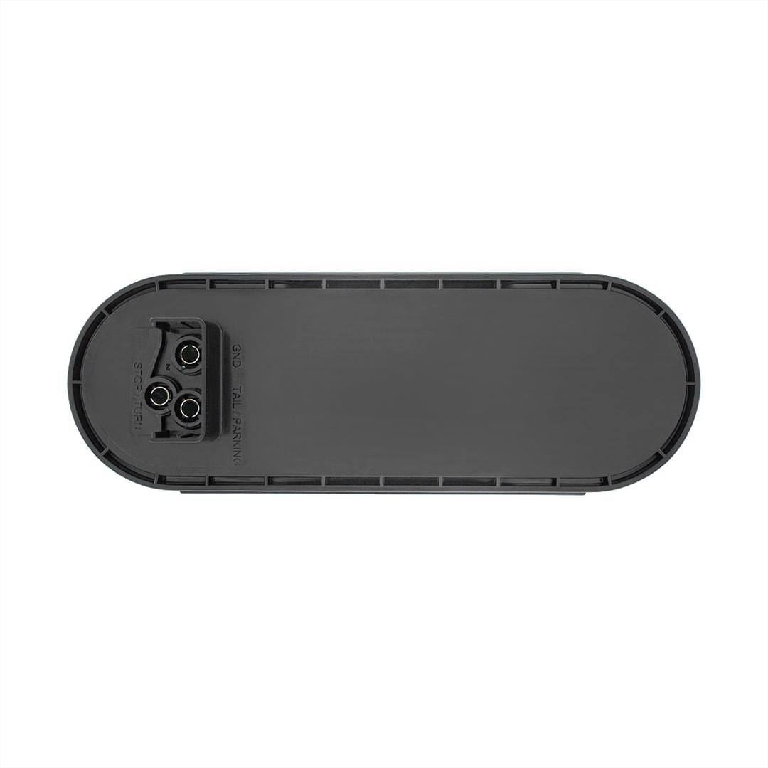 30 LED 6" Oval Lumos Light I - Series (Stop, Turn &amp; Tail) - Red LED/Clear Lens