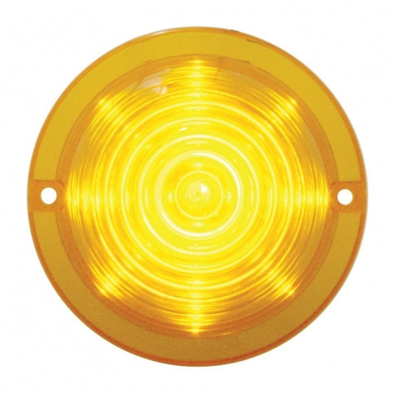 13 LED Beehive Truck - Lite Style Cab Light - Amber LED/Amber Lens