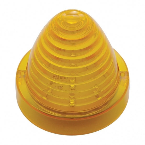 13 LED Beehive Truck - Lite Style Cab Light - Amber LED/Amber Lens