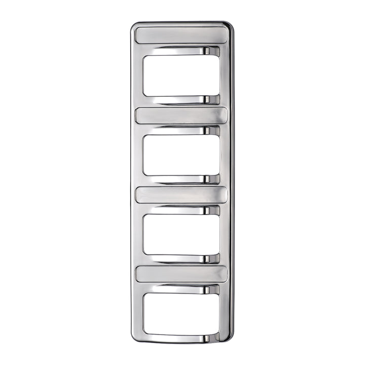 Chrome 4 - Rocker Switch Cover For Peterbilt 579 (2012-2019) &amp; 567 (2014-2019) - 4 Switches
