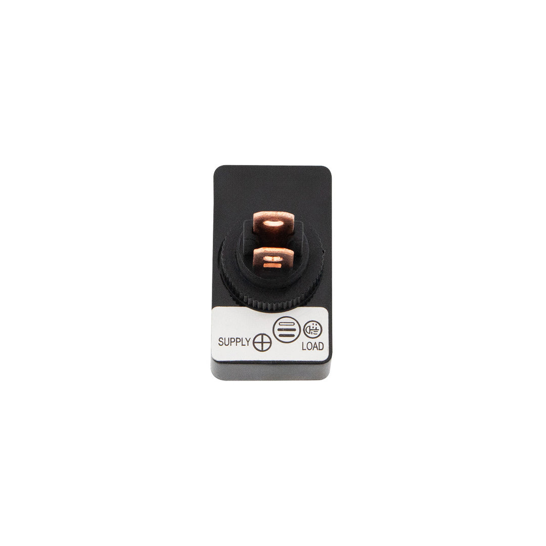 Black Non - Illum Jumbo Rocker 16 Amp 12V S.P.S.T. On/Off 1 Pc.