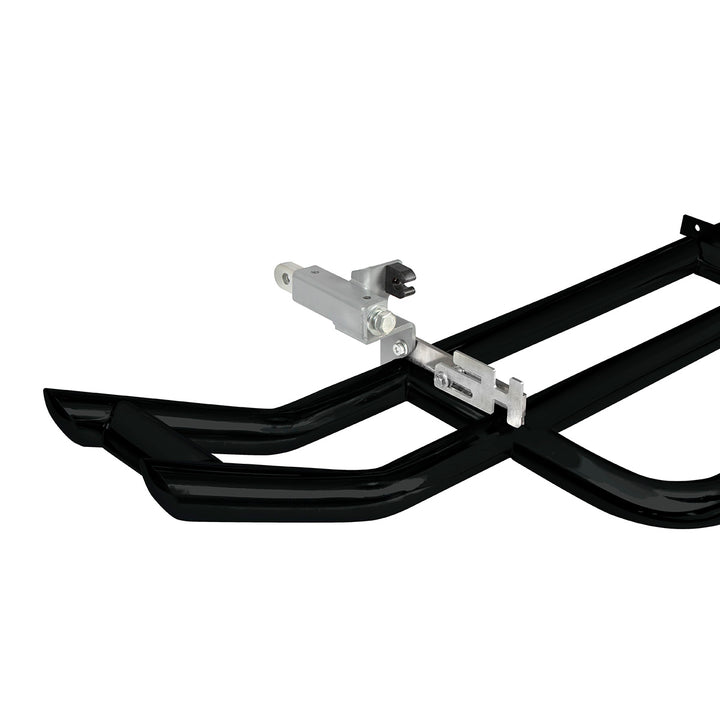 HighwayShield I15 - Matte Black Grille Guard &amp; Bracket Kit For 2003-2017 Volvo VNL
