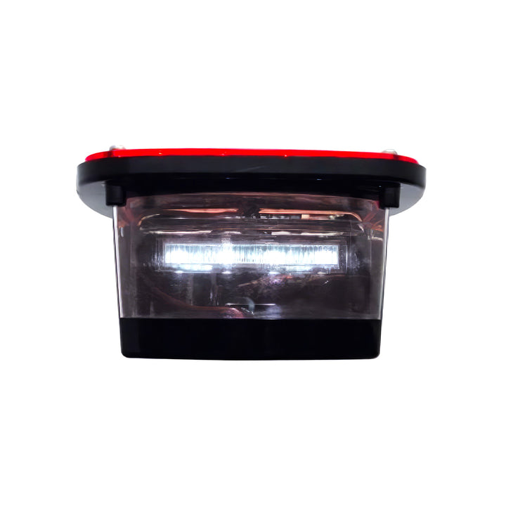 LED Universal Combination Tail Light With License Light &amp; Side Marker (Bulk)