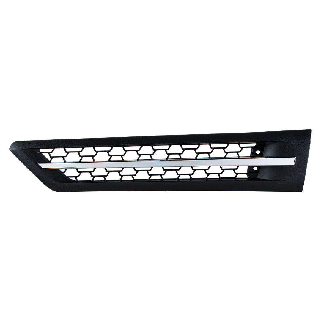 Hood Air Intake Grille With White LED For 2018-2024 Freightliner Cascadia 126 - Driver