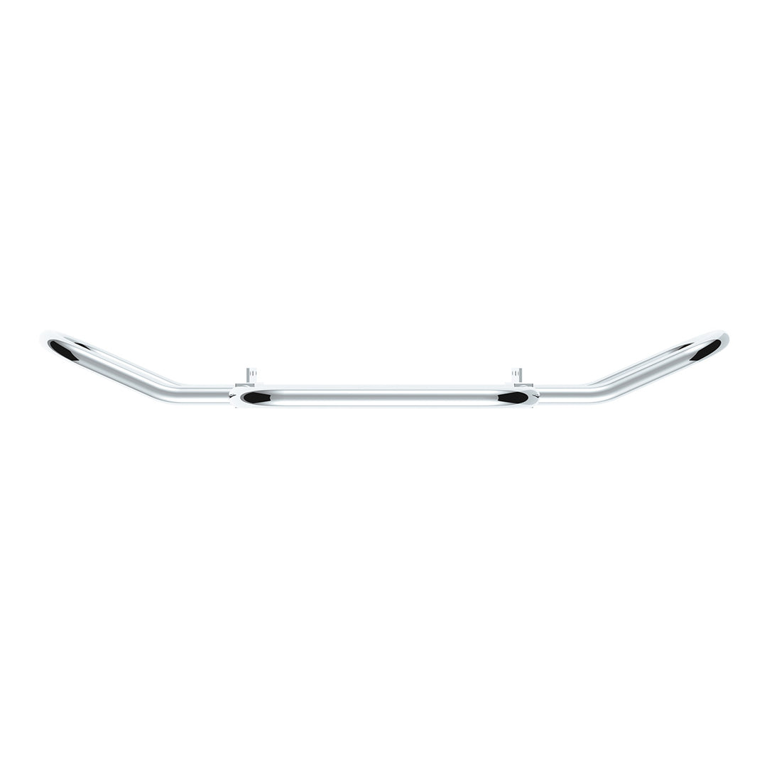 HighwayShield I30 - 304 Stainless Steel Grille Guard &amp; Bracket Kit For 2018-2024 Volvo VNL