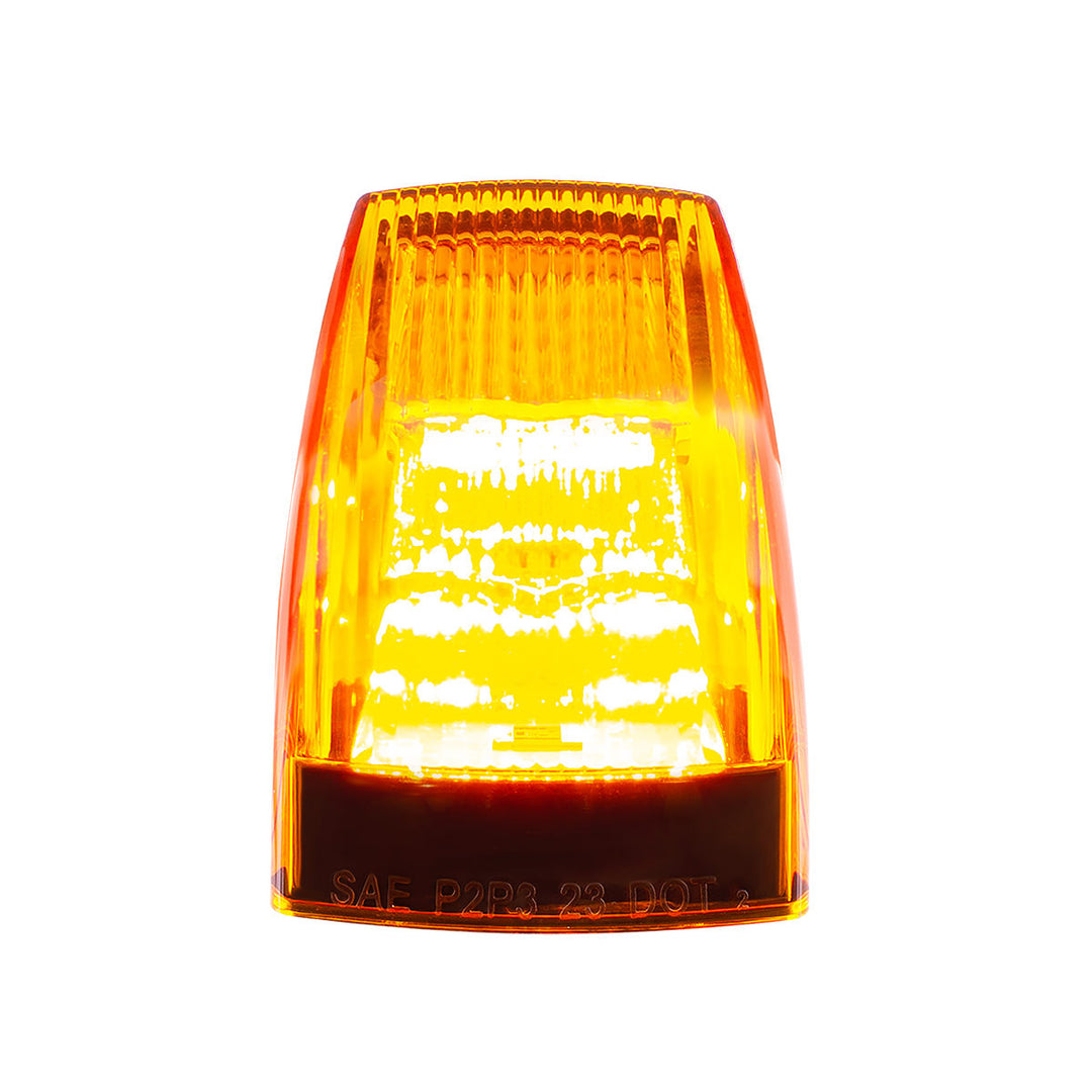 8 LED Cab Light For Freightliner M2 - Amber LED/Amber Lens