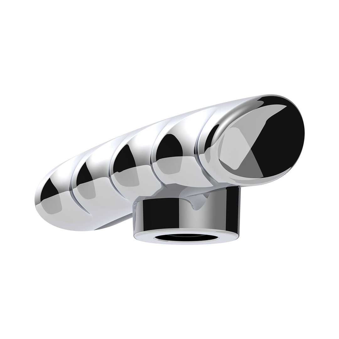 Thread-On T-Shape Gearshift Knob - Chrome