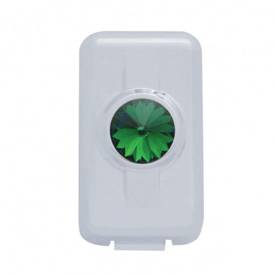 Switch Plug Cover For Volvo - Green Crystal (2-Pack)