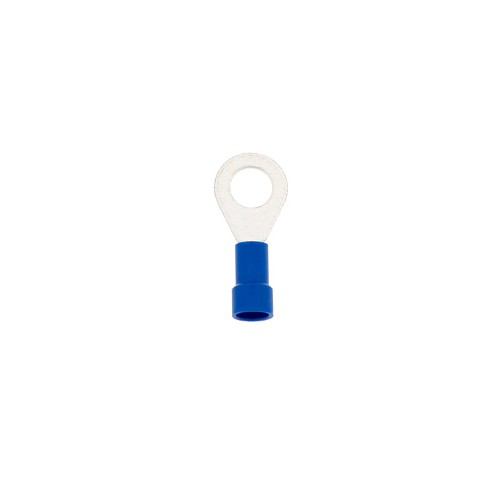 16-14 AWG 1/4" Stud Vinyl Ring Terminal (14-Pack)