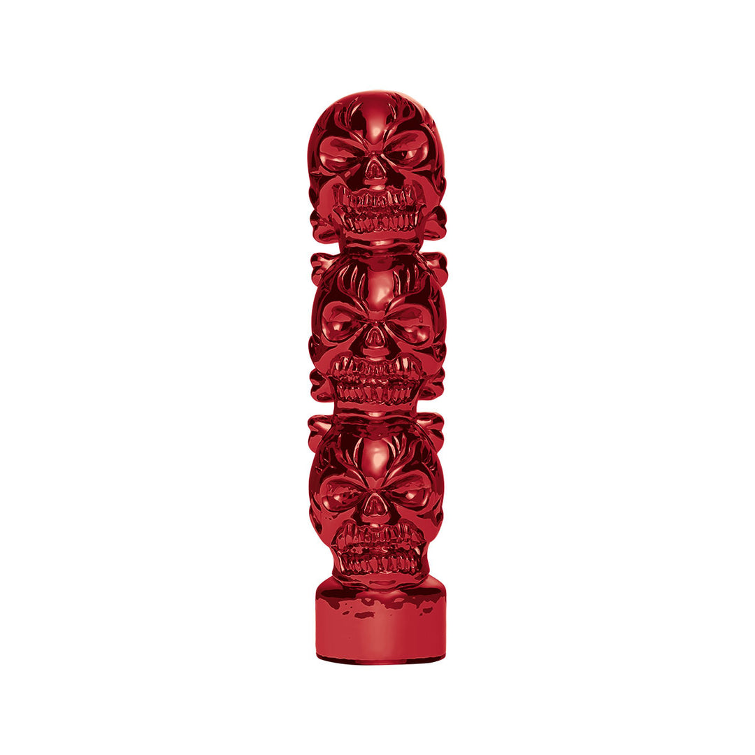 1/2" - 13 Thread-On 3 Skull Candy Color Shift Knob - Candy Red