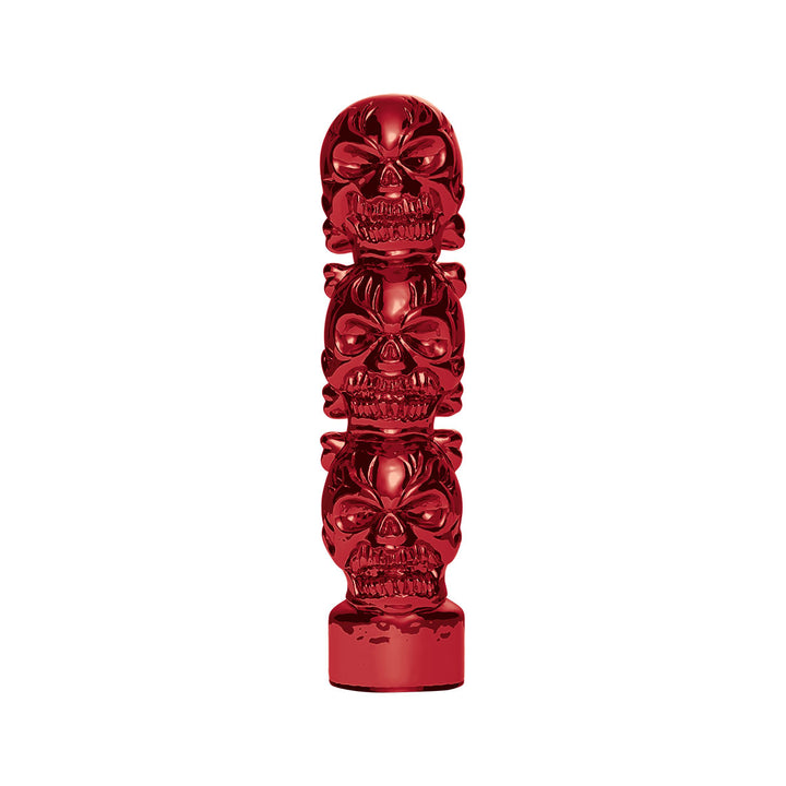 1/2" - 13 Thread-On 3 Skull Candy Color Shift Knob - Candy Red