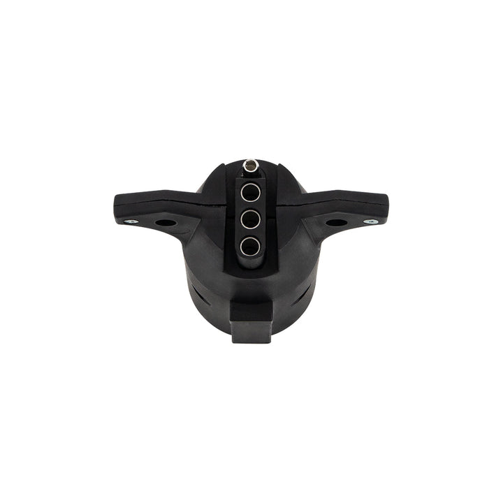 7 - Pole Round to 4 - Way Flat M/FM RV Plug Adapter, 1 Pc.