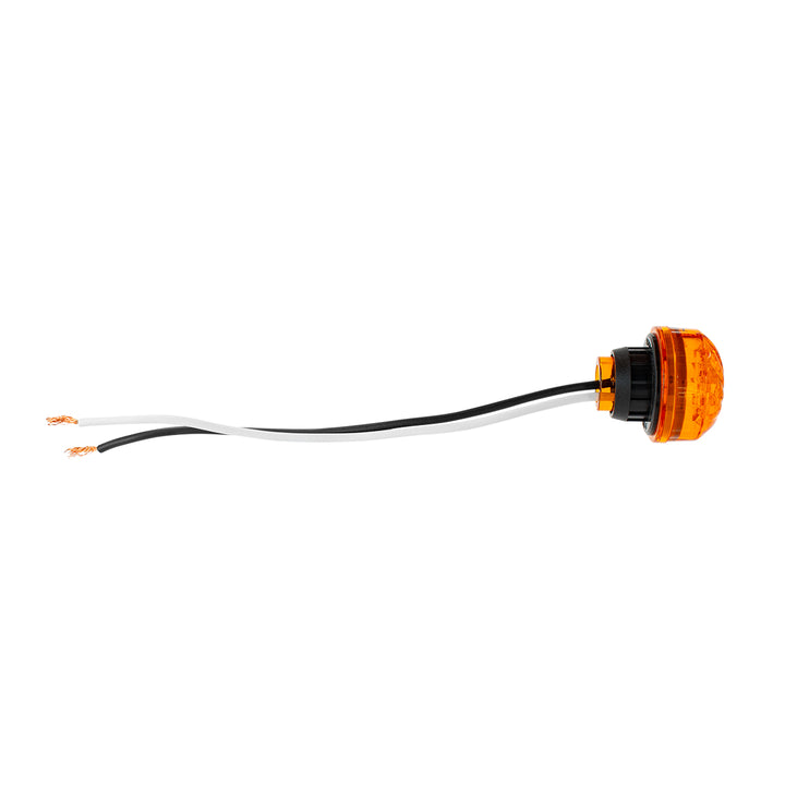 LED 1-1/4" Round Light (Clearance/Marker) - Amber LED/Amber Lens