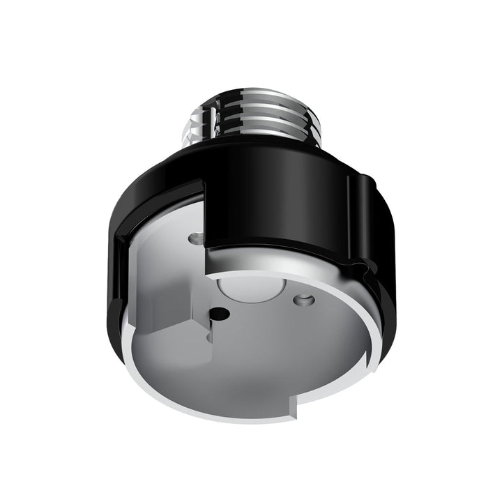 M30 x 3.5 Thread-On Gearshift Adapter W/LED Mount For Eaton - Fuller 13/15/18 Speed - Candy Black