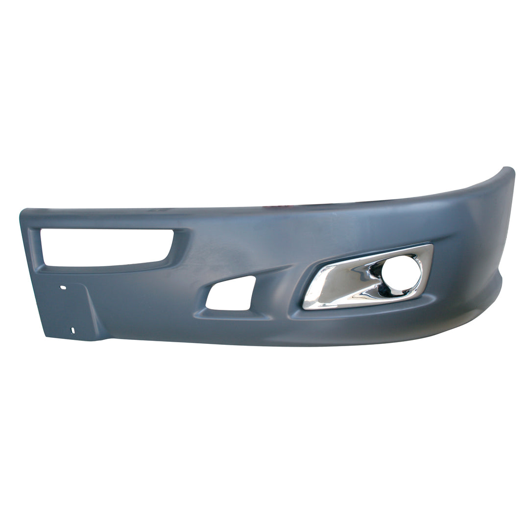 Chrome Plastic Fog Light Cover With Light Opening For 2007-2017 Kenworth T660 - Driver