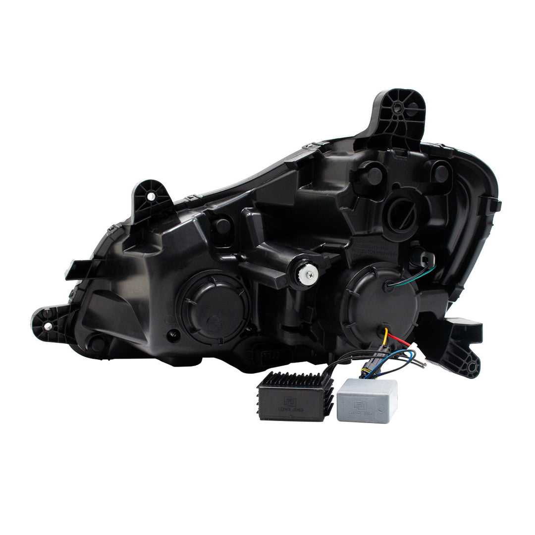 Blackout 8 LED Projection Headlight For 2013-2021 Kenworth T680 - Passenger
