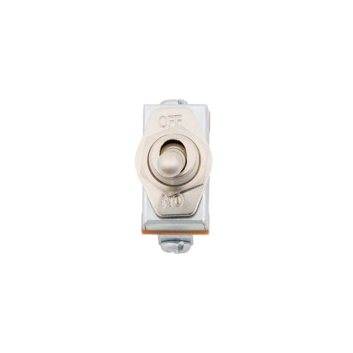 Heavy Duty All Metal Toggle w/ 2 Screw Terminals 20 Amp 12V S.P.S.T. On/Off 1 Pc.