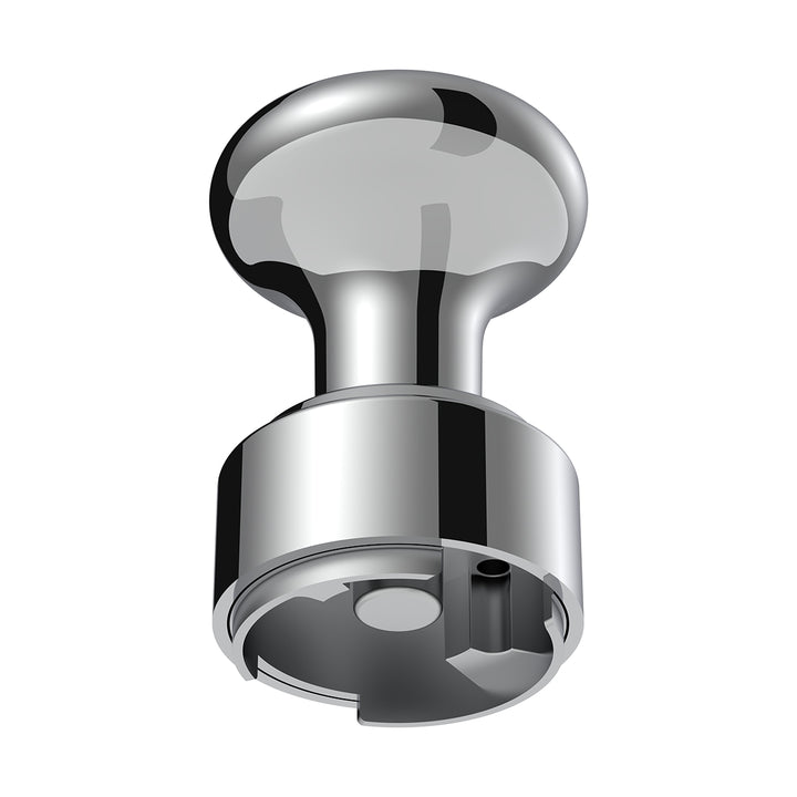Thread-On Gearshift Knob &amp; Adapter For Eaton Fuller Style 9/10 Shifter - Chrome