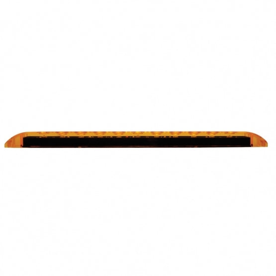 11 LED 17" Turn Signal Light Bar - Amber LED/Amber Lens (Bulk)