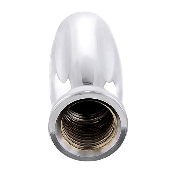 M30 x 3.5 Thread-On Vegas Style Gearshift Knob With 13/15/18 Speed Adapter - Chrome/Vertical