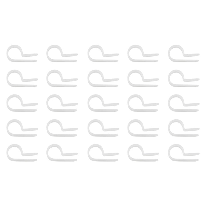 5/16" I.D. Natural Nylon Cable Clamps (25-Pack)