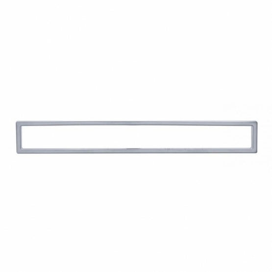 Chrome Plastic Vertical Warning Light Panel Bezel For 2000-2010 International 9900/9400/9300/9200
