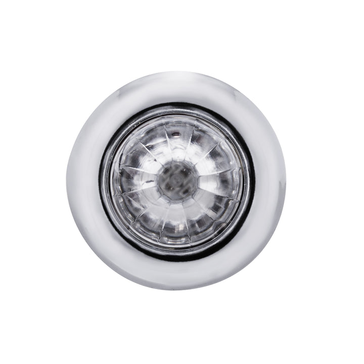 4 LED Dual Function 3/4" Mini Watermelon Light (Clearance/Marker) - Blue LED/Clear Lens