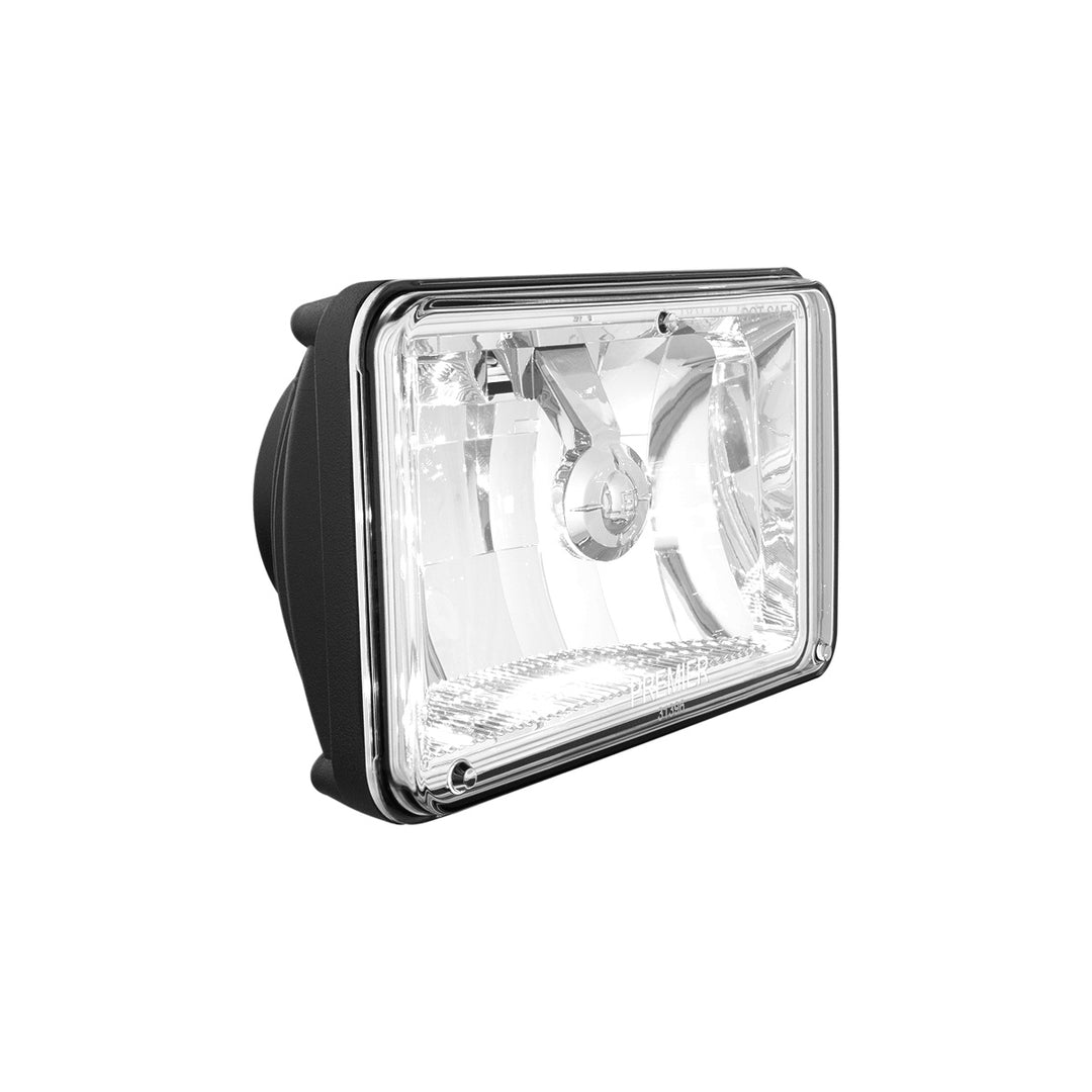 ULTRALIT - Single High Power CREE LED 4" x 6" Headlight - High Beam
