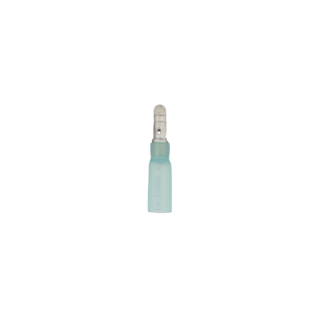 16-14 AWG .157 Tab CS Heat Shrink M Bullet - Blue (10-Pack)