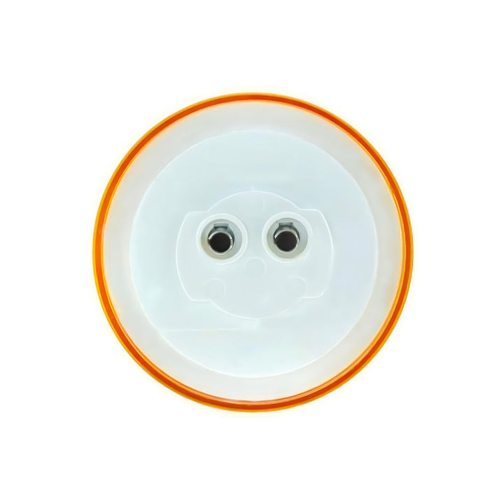 8 LED 2-1/2" Round Reflectorize Light (Clearance/Marker) - Amber LED/Amber Lens (Bulk)