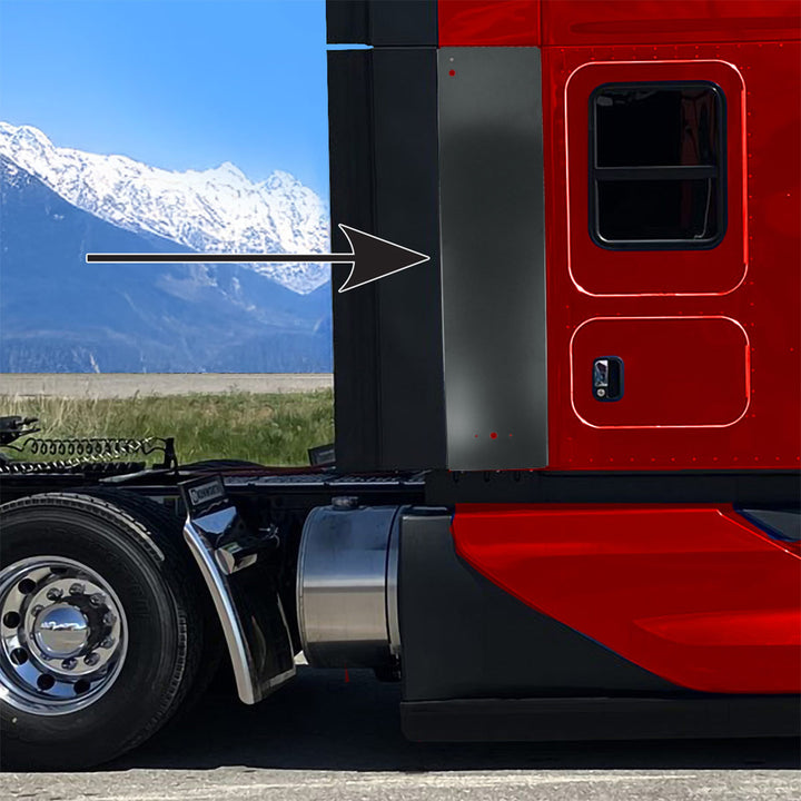 Lower Side Cab Fairing Extension For 2022-2025 Kenworth T680 - Passenger