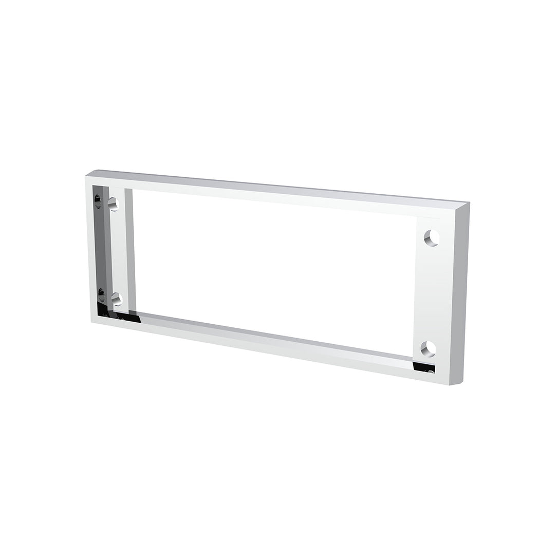 Chrome Plastic A/C Control Dash Panel Bezel For Kenworth W900 (1990-2005) &amp; T800 (1986-2005)