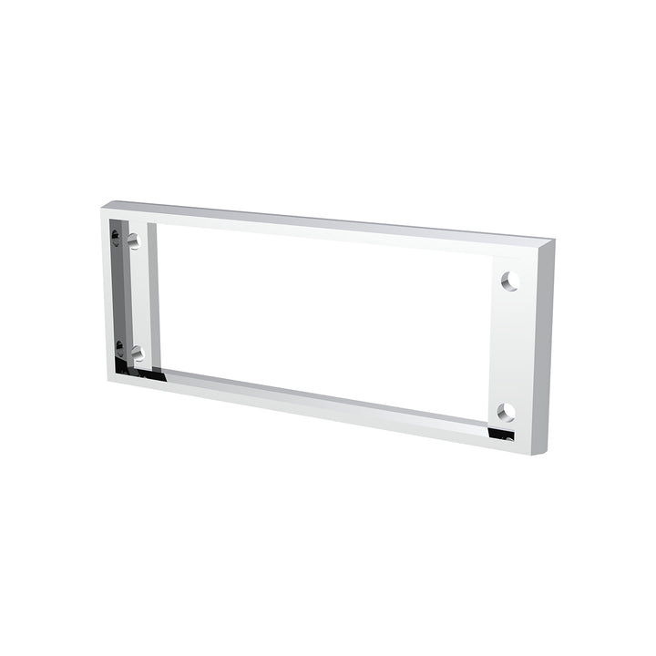 Chrome Plastic A/C Control Dash Panel Bezel For Kenworth W900 (1990-2005) &amp; T800 (1986-2005)