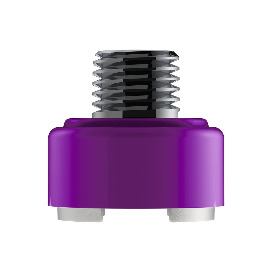 M30 x 3.5 Thread-On Shift Knob Mounting Adapter For Eaton Fuller Style 9/10 Shifter - Candy Purple