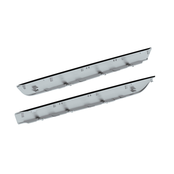 Chrome Plastic Door Grab Handle Covers For 2018-2025 Freightliner Cascadia (Pair)