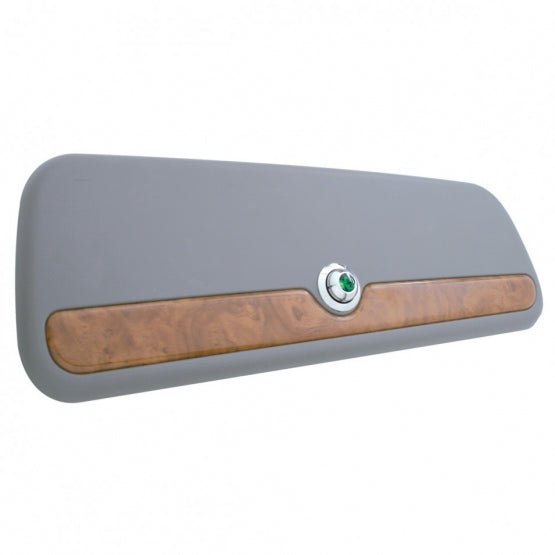 Compartment Knob Cover For 2006+ Peterbilt - Green Crystal (Card of 2)