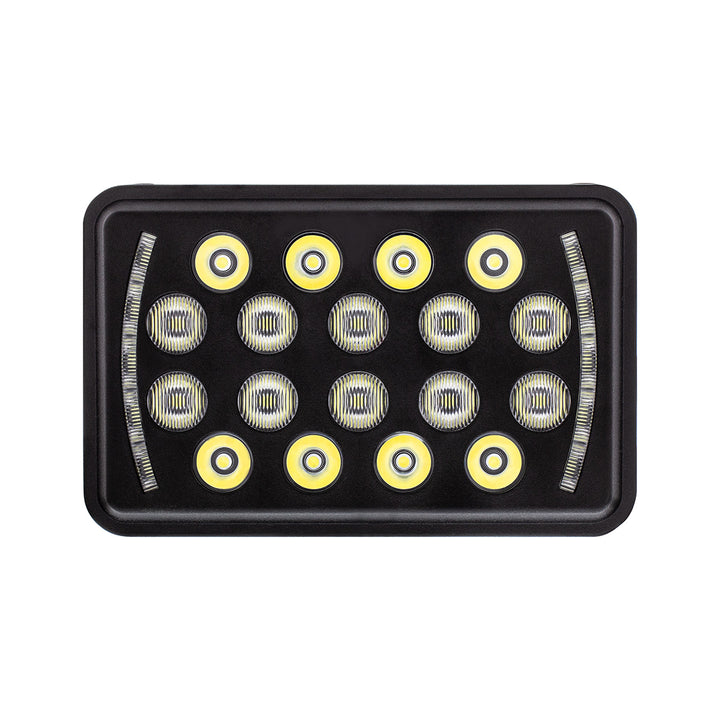ULTRALIT - 18 High Power LED Rectangular Light With LED Position Light Bar