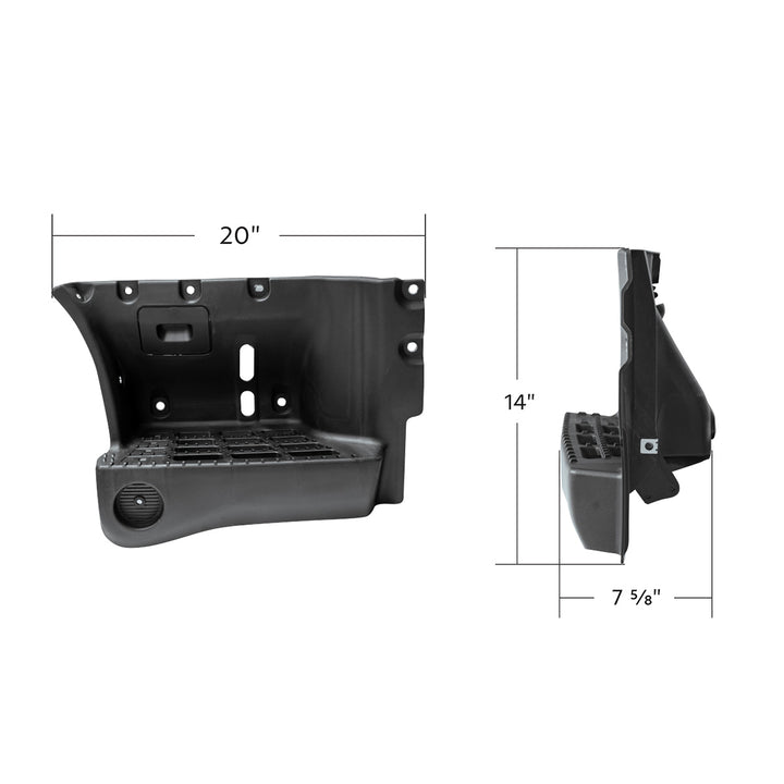 Step Panel For 2016-2020 Hino 155/195 - Passenger