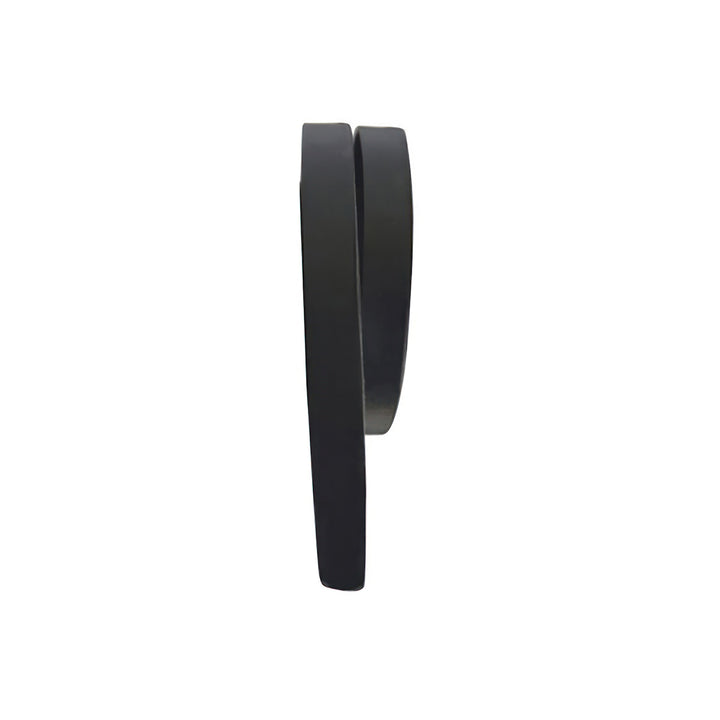 Black Angled Mud Flap Hangers - 1 Coil (Pair)