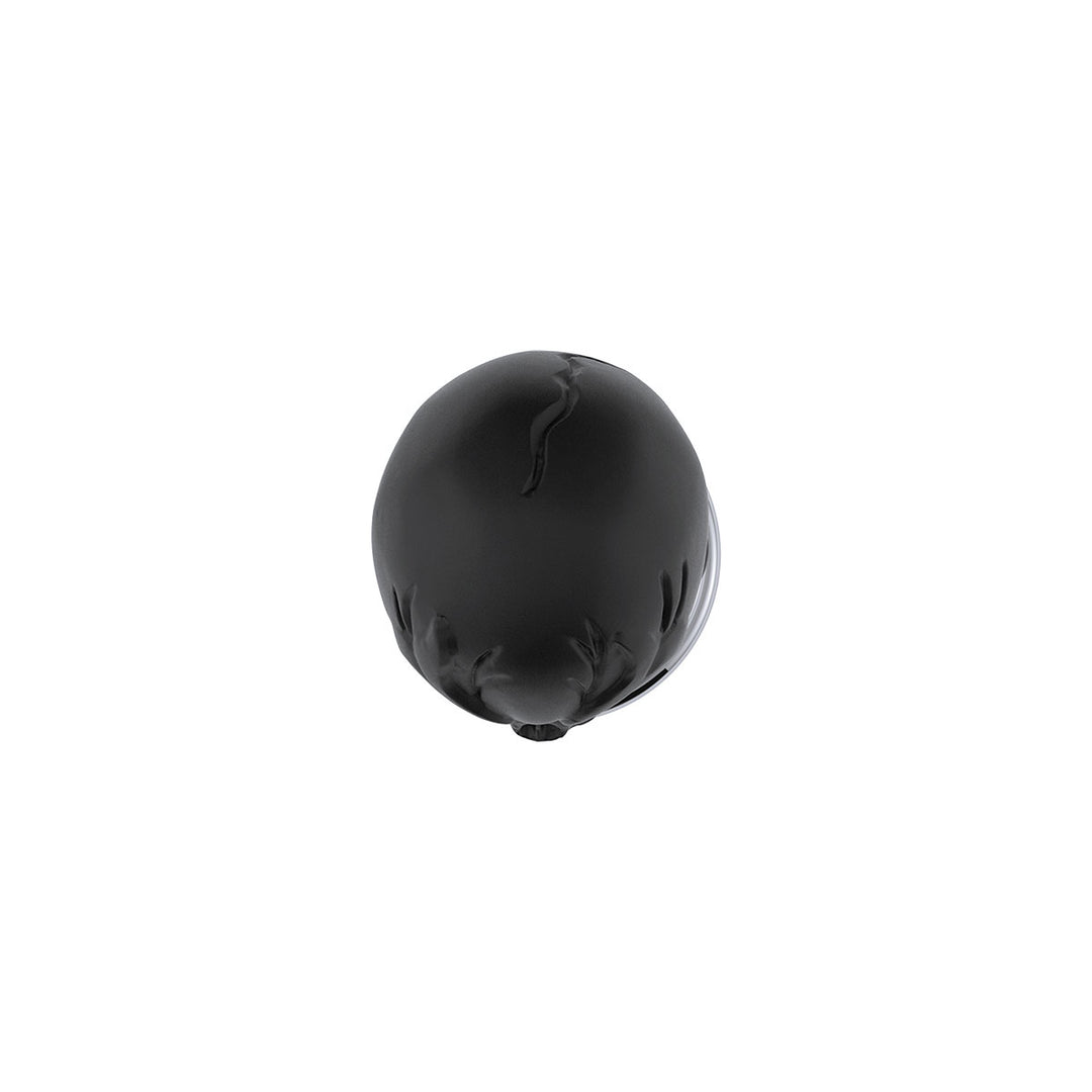 Thread-On 3 - Skull Gearshift Knob With Adapter For Eaton - Fuller 13/15/18 Speed Shifter - Matte Black
