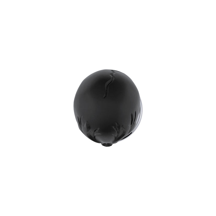 Thread-On 3 - Skull Gearshift Knob With Adapter For Eaton - Fuller 13/15/18 Speed Shifter - Matte Black