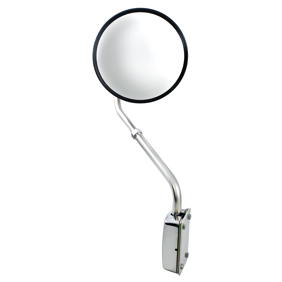 Stainless Steel Hood Mount Mirror