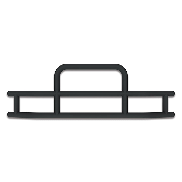HighwayShield I15 - Matte Black Grille Guard &amp; Bracket Kit For 2018-2024 Volvo VNL