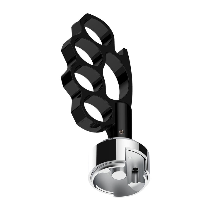 Knuckle Gearshift Knob With 13/15/18 Speed Adapter - Black