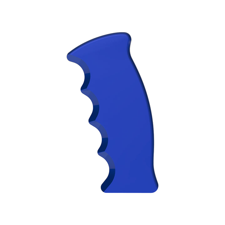 Thread-On Pistol Grip Gearshift Knob - Indigo Blue