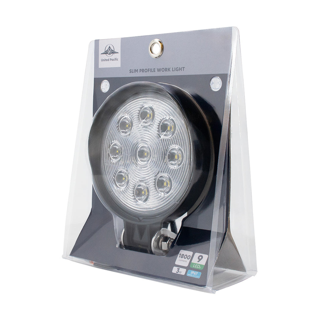 9 High Power 3 - Watt LED Work Light - Slim Profile