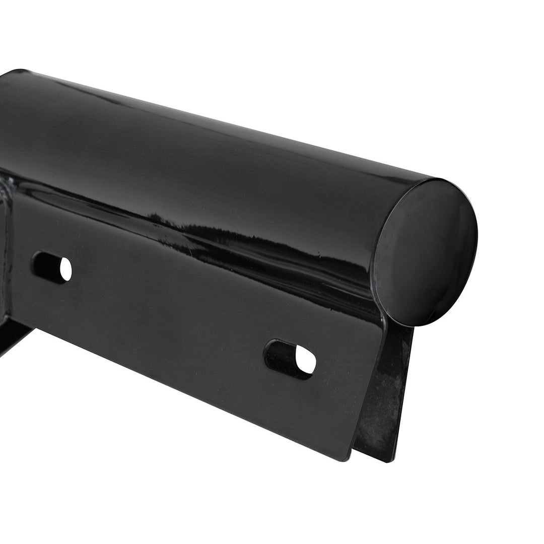 28" Black 45 - Degree Angled Mud Flap Hangers - 1-1/8" Bolt Pattern - Competition Series (Pair)
